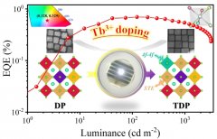 福建师范大学：在稀土掺杂无铅双钙钛矿电致发